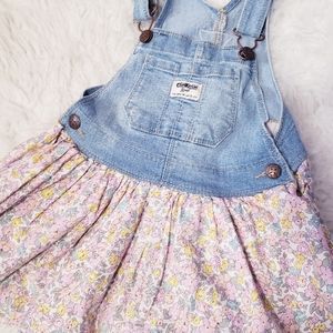 Girls skirt overalls